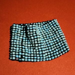 Beaded turquoise bracelet